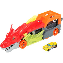 Hot Wheels Dragon Launch Transporter, Multi
