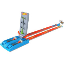 Hot Wheels Dragstrip Champion Action Set for Racing, Competition and Skill Building Boys Ages 4 to 10 Years Old GBF82