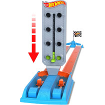 Hot Wheels Dragstrip Champion Action Set for Racing, Competition and Skill Building Boys Ages 4 to 10 Years Old GBF82
