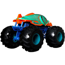 Hot Wheels GTJ34 Monster Trucks 1:24 Scale Vehicles, Gift for Kids Ages 3 Years Old & Up , Multicolor, 12.0 cm*19.0 cm*14.0 cm