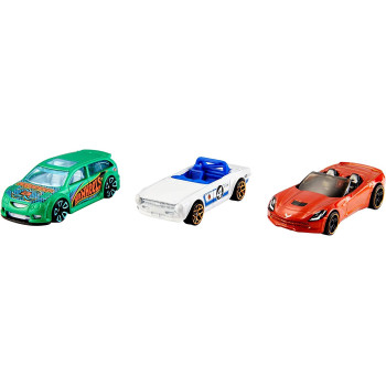 Hot Wheels K5904 Pack Of 3 - Assorted