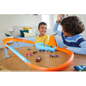 Hot Wheels Rapid Raceway Champion Play Set GJM75, Multi-Colour, S