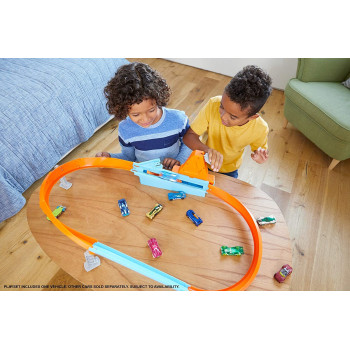 Hot Wheels Rapid Raceway Champion Play Set GJM75, Multi-Colour, S