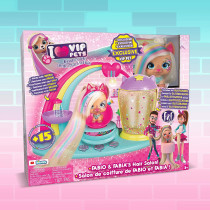 IMC VIP Pets Fabio & Fabia Hair Salon Playset, Multicolor