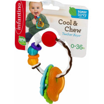 Infantino - Slide & Chew Teether Keys