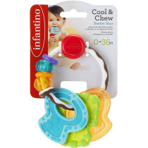 Infantino - Slide & Chew Teether Keys