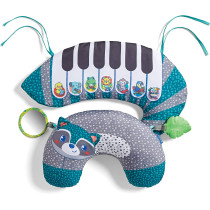 Infantino Grow With Me 3 N 1 Tummy Time Piano Kick & Play Sit & Play Fun Tummy Time Removable Teether Interactive Music