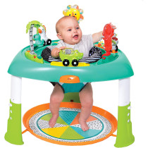 Infantino Sit,Spin & Stand 360 Degree Entertainer Child Seat Baby/Toddler Activity Booster Seat With Toys Stand And Play Interactive Music
