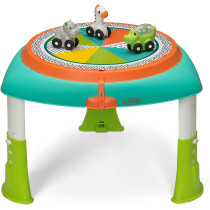 Infantino Sit,Spin & Stand 360 Degree Entertainer Child Seat Baby/Toddler Activity Booster Seat With Toys Stand And Play Interactive Music