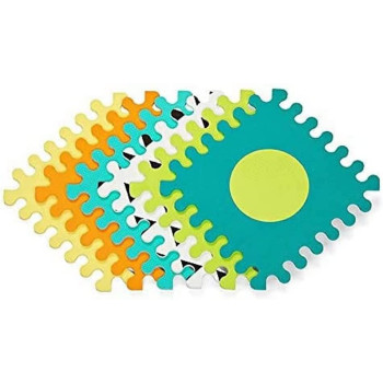Infantino Soft Foam Puzzle Mat, Multicolor, 6 Piece, 216056