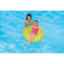 Intex 59262NP Neon Lifebuoy, Yellow, Fuchsia, Orange, 91 cm