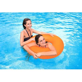 Intex 59262NP Neon Lifebuoy, Yellow, Fuchsia, Orange, 91 cm