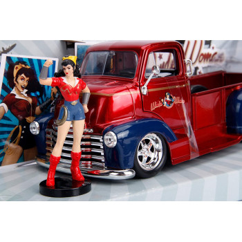 Jada Toys - Dc Bombshells 1952 Chevy Coe Pickup 1:24