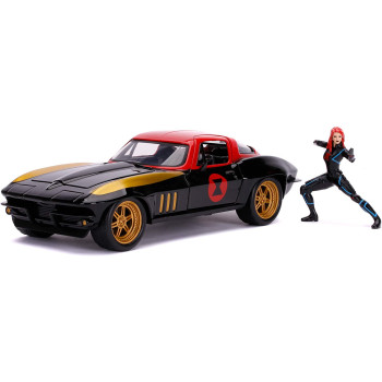 Jada Toys - Marvel Black Widow 1966 Chevy 1:24