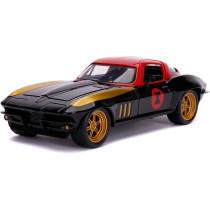Jada Toys - Marvel Black Widow 1966 Chevy 1:24