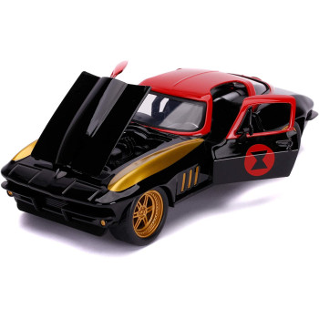 Jada Toys - Marvel Black Widow 1966 Chevy 1:24