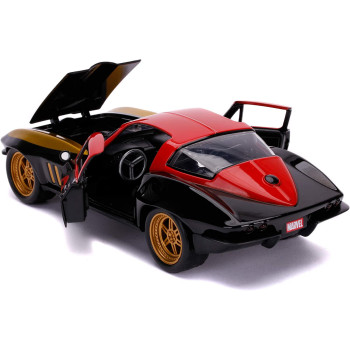 Jada Toys - Marvel Black Widow 1966 Chevy 1:24