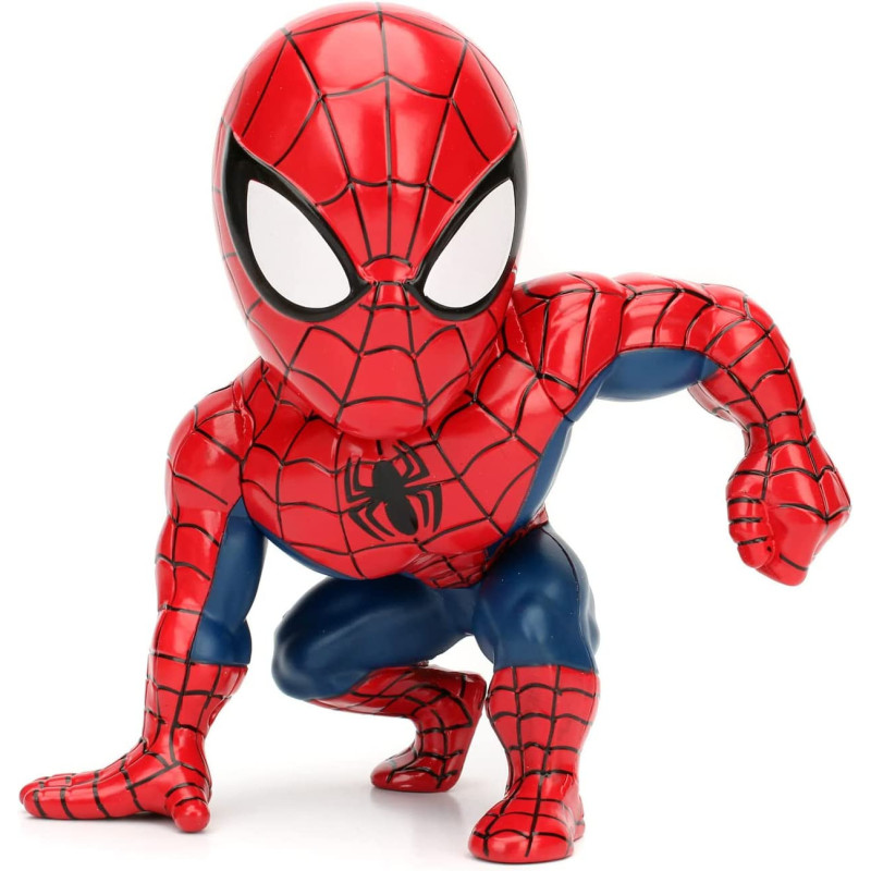 Jada Toys 253223005 Marvel 6" Spiderman DIE-CAST Collector Figure, Multi-Coloured