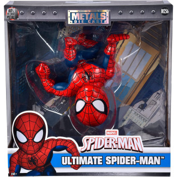 Jada Toys 253223005 Marvel 6" Spiderman DIE-CAST Collector Figure, Multi-Coloured