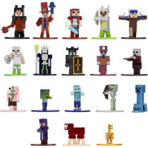 Jada Toys 253265007 Minecraft Dungeons Nano Figure Multi Pack Wave 7, Multicoloured