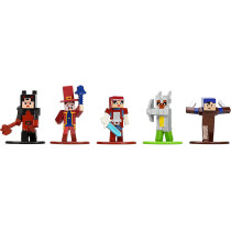 Jada Toys 253265007 Minecraft Dungeons Nano Figure Multi Pack Wave 7, Multicoloured