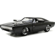 Jada Toys Fast & Furious 1970 Dodge Charger Street, 1:24 W/ Figurine Dominic Toretto