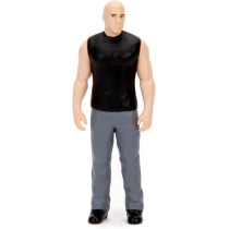 Jada Toys Fast & Furious 1970 Dodge Charger Street, 1:24 W/ Figurine Dominic Toretto
