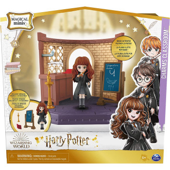 Jakks Pacific Wizarding World Magical Mini Classroom Playset-Charms