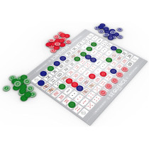 Jax Games Sequence Jumbo Tube Strategy Game