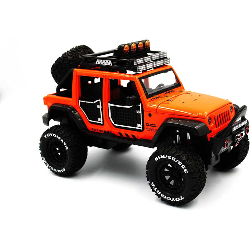Jeep Off-Road Kings Jeep Wrangler Unlimited Variable Color Diecast Vehicle (1:24 Scale)