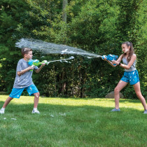 Little Kids Fom Mania Fomilator FOAM BLASTER 2PK Non Toxic Kid Powered Foam Line 2 FOM Blasters and 8oz of Foam Concentrate refills to give you 200 total blasts toy for parties, birthdays, outdoor fun