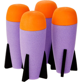 Nerf Hasbro E9989EU4 Nerf Fortnite Rocket Refill - Includes 4 Official Nerf Foam Rockets - Compatible with Nerf Fortnite Rocket-Firing Blasters