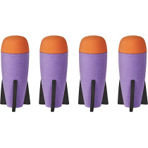 Nerf Hasbro E9989EU4 Nerf Fortnite Rocket Refill - Includes 4 Official Nerf Foam Rockets - Compatible with Nerf Fortnite Rocket-Firing Blasters