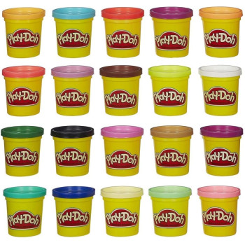 Play-Doh Hasbro A7924 Play-Doh Super Color Pack, Multi Color