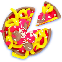 Play-Doh Hasbro Play-Doh Stamp 'n Top Pizza Oven Toy with 5 Non-Toxic Play-Doh compounds