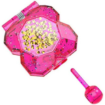 Taldec Funlockets Mysterious Ring with Charms and Glitter, Random Model, Jewellery, Pink,