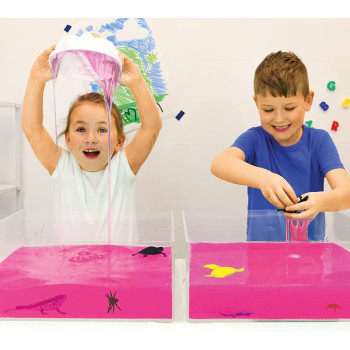 Zimpli Kids Glitter Slime Baff Purple from Zimpli Kids, Turn water into gooey, colourful slime, Children's Glittery Slime Kit, Preschool Learning Toys for Toddlers, Vegan Friendly & Cruelty Free