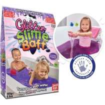 Zimpli Kids Glitter Slime Baff Purple from Zimpli Kids, Turns water into gooey, colourful DIY slime, Christmas Stocking Fillers for Children