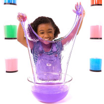 Zimpli Kids Glitter Slime Baff Purple from Zimpli Kids, Turns water into gooey, colourful DIY slime, Christmas Stocking Fillers for Children