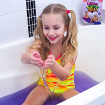 Zimpli Kids Glitter Slime Baff Purple from Zimpli Kids, Turns water into gooey, colourful DIY slime, Christmas Stocking Fillers for Children