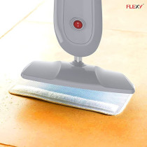 Flexy 1300W High Steam Multifunction Steam Mop With Carpet Glider, Microfiber Mop Pad and Measuring Cup