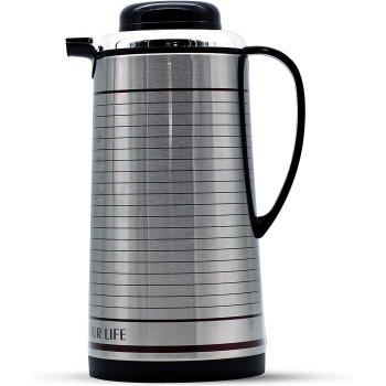 Flexy 15 Hours Hot 24 Hours Cold Retention Stainless Steel Insulated Vacuum Flask 1 Liter