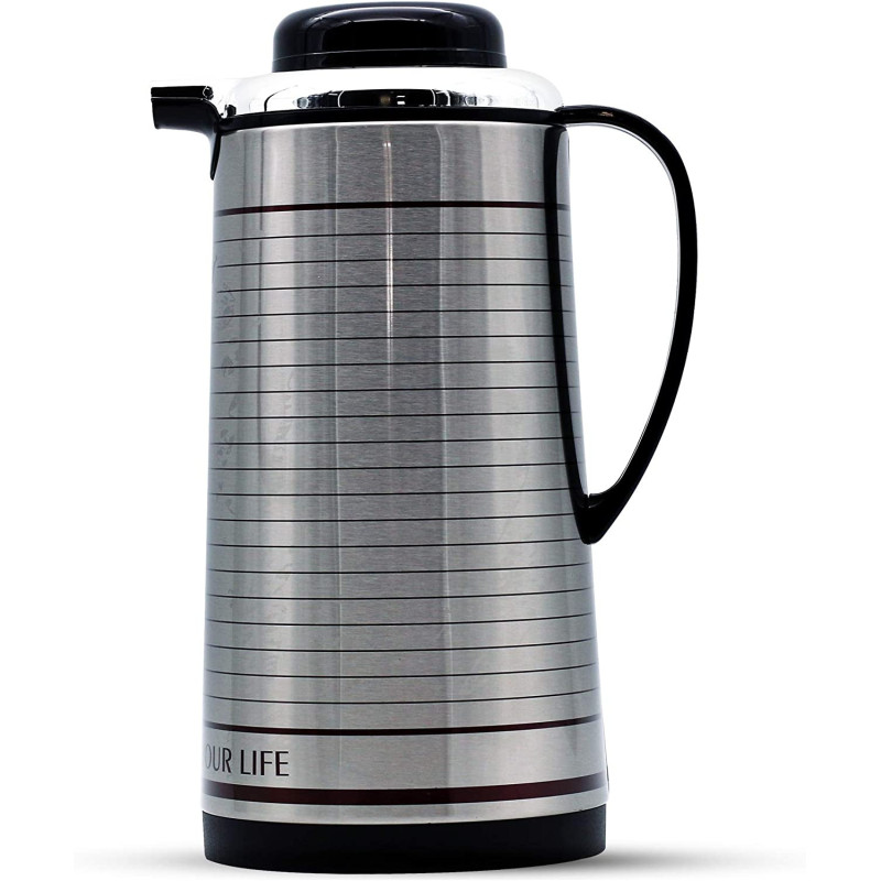 Flexy 15 Hours Hot 24 Hours Cold Retention Stainless Steel Insulated Vacuum Flask 1 Liter