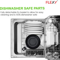 Flexy 3.2 Liter 1400W Electric Air Fryer