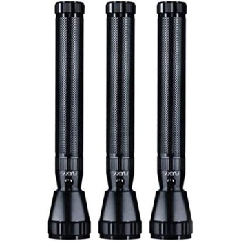 Flexy Rechargeable Q5 LED Flash Light 1500 Meters Beam 20X7X7CM Pack Of 3