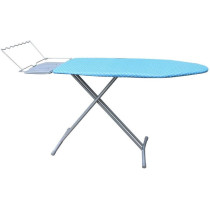 Flexy Foldable Ironing Board With Steam Iron Rest Ironing Stand And Heavy Sturdy Metal Frame Legs (43X94X120CM)
