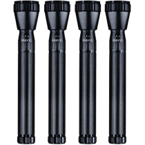 Flexy Rechargeable Q5 LED Flash Light 1800 Meters Beam 25X7X7CM - Pack Of 4