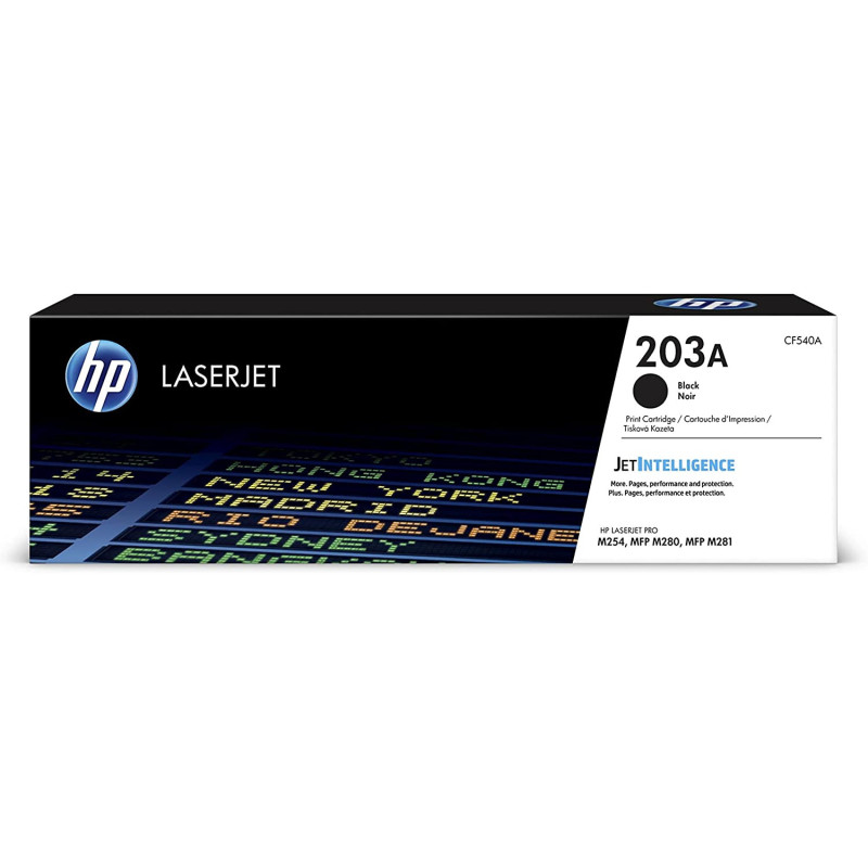 Hp 203A Original Laserjet Toner Cartridge, Black - Cf540A (Hp 203A Black Laserjet Toner Cartridge)