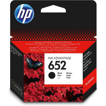 HP 652 Black Original Ink Cartridge [F6V25AE] Works with HP DeskJet 3787, 3789, 3835, 4535 Printers