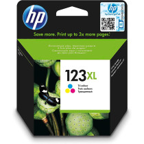 HP F6V18AE Tri-Color High Yield Original Inkjet Cartridge - Cyan, Magenta, Yellow